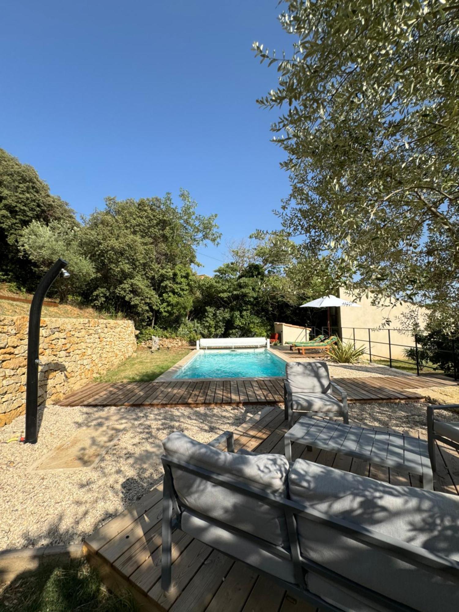 Vila La Grange De Paulette Bédoin Exteriér fotografie