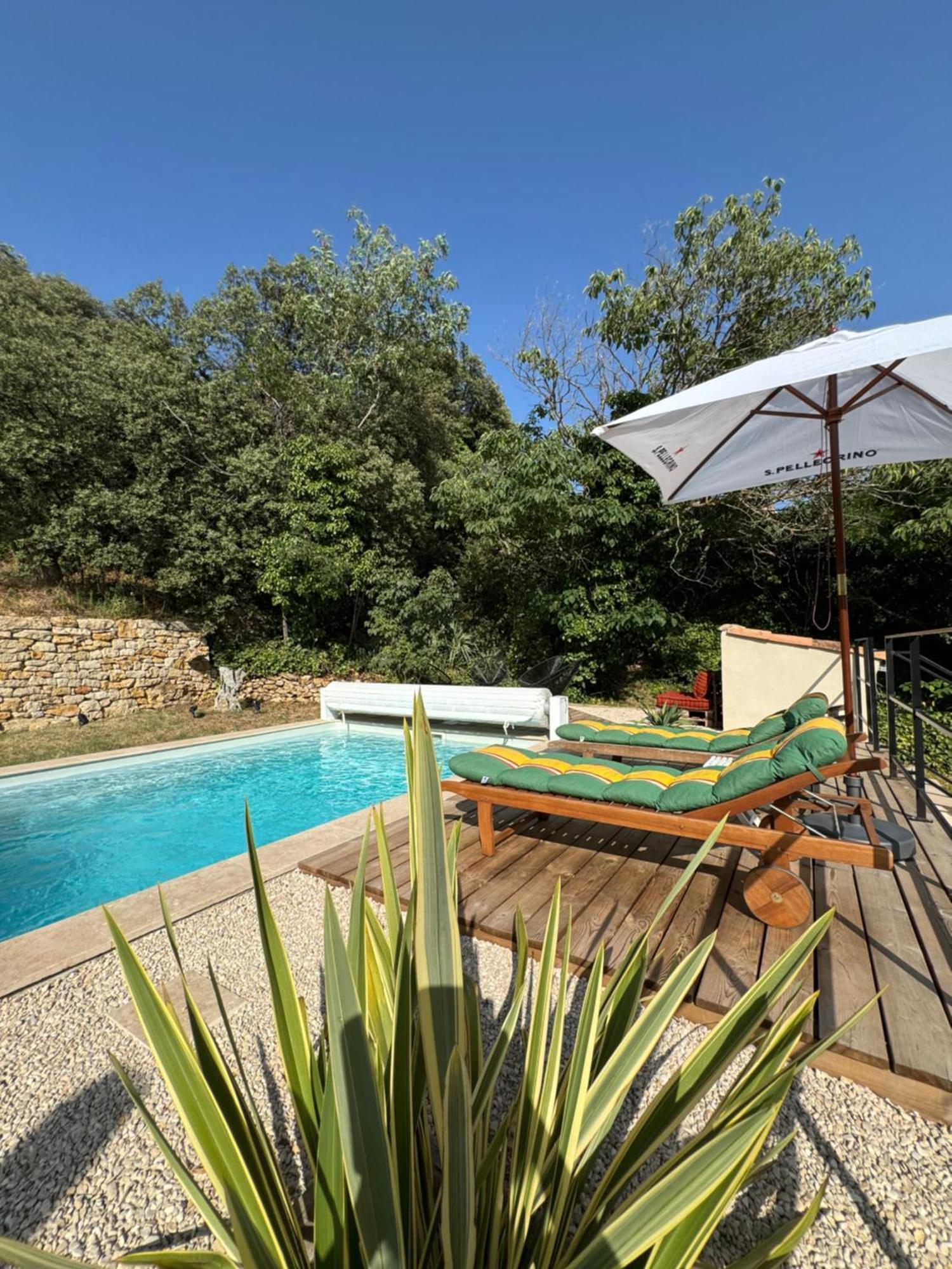 Vila La Grange De Paulette Bédoin Exteriér fotografie