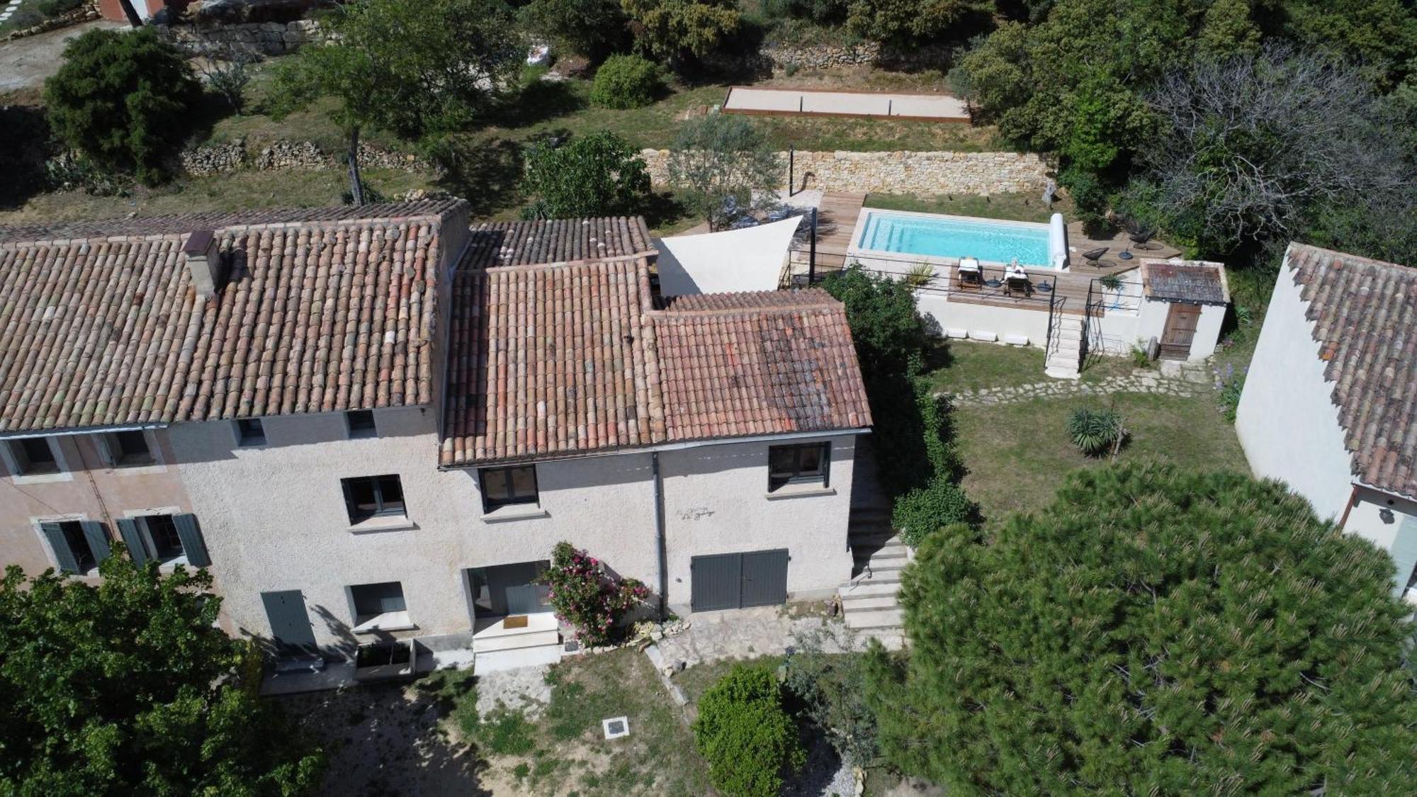 Vila La Grange De Paulette Bédoin Exteriér fotografie